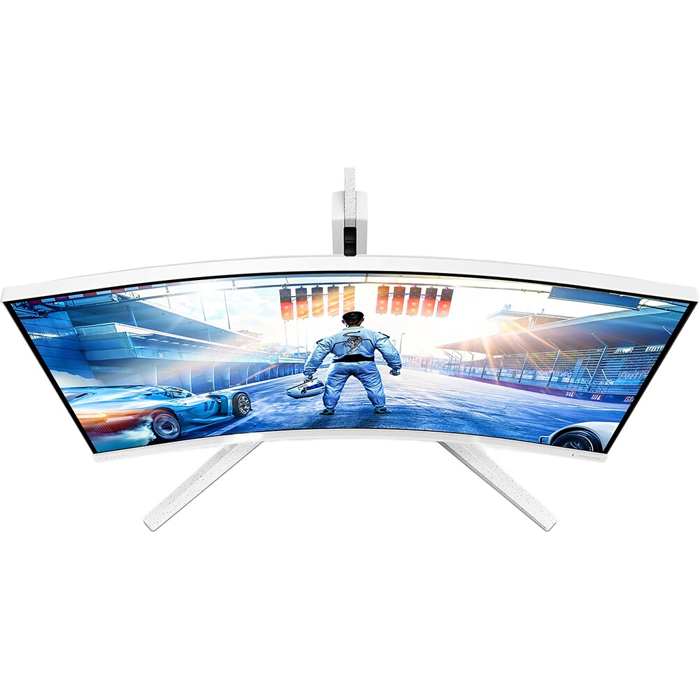 Monitor Gaming curbat Fast VA PHILIPS Evnia 32M2C5501/00, 31.5", QHD, 180Hz, HDR, Free Sync, alb