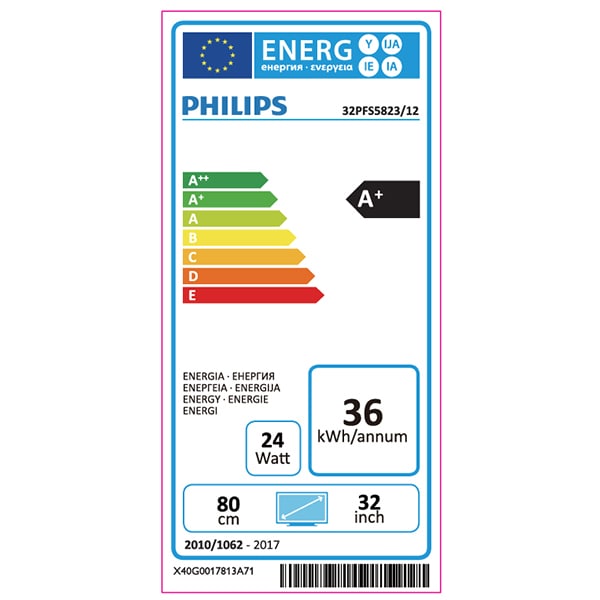 Televizor LED Smart PHILIPS 32PFS5823/12, Full HD, 80 cm