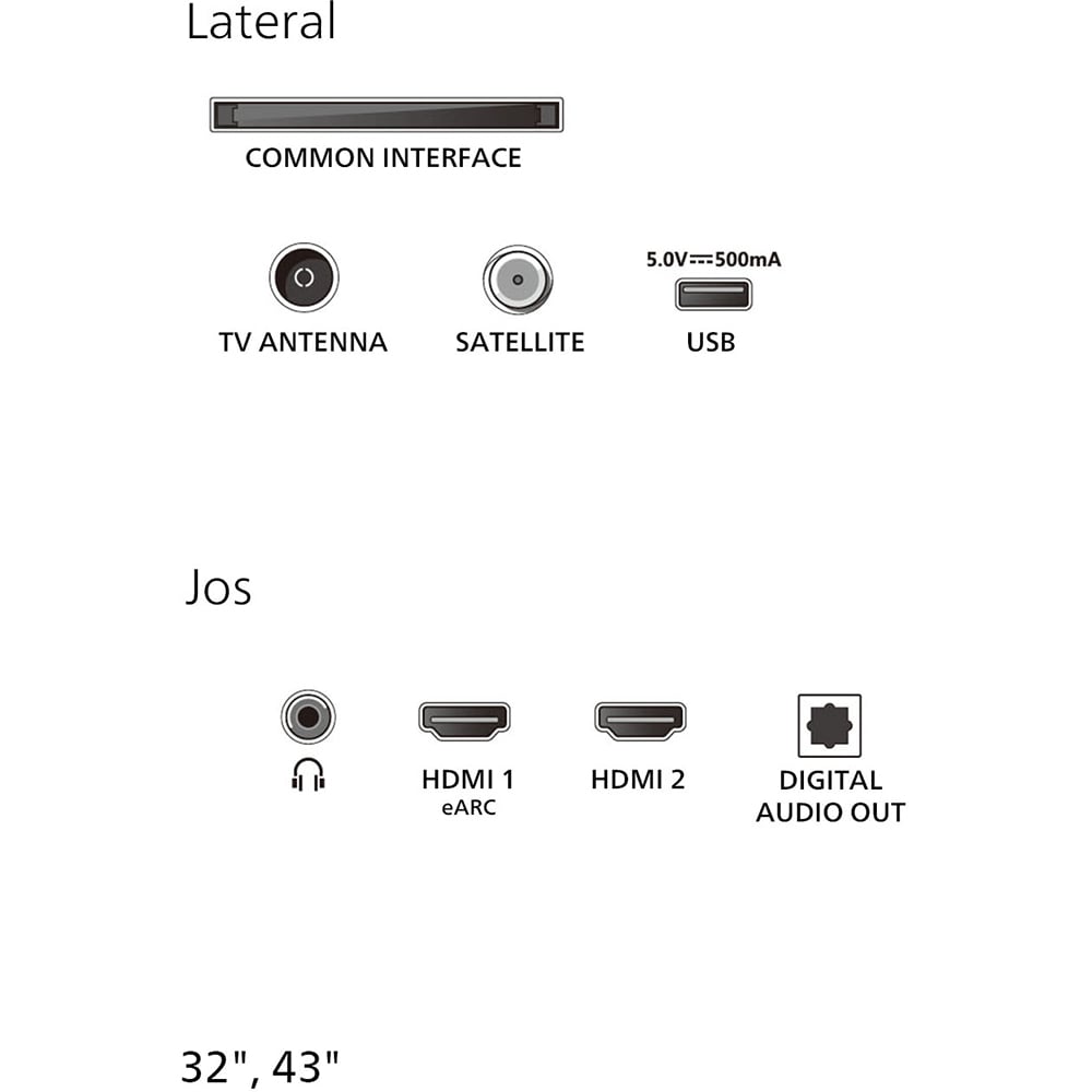 Televizor LED PHILIPS 32PHS5500, HD, HDR10, 80cm