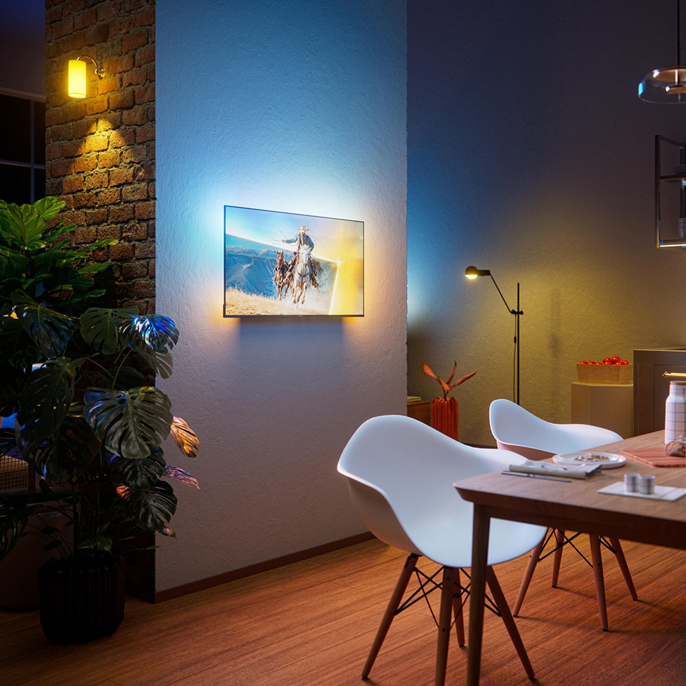 Televizor QLED Smart PHILIPS 40PQS6901, Full HD, HDR10, 100cm