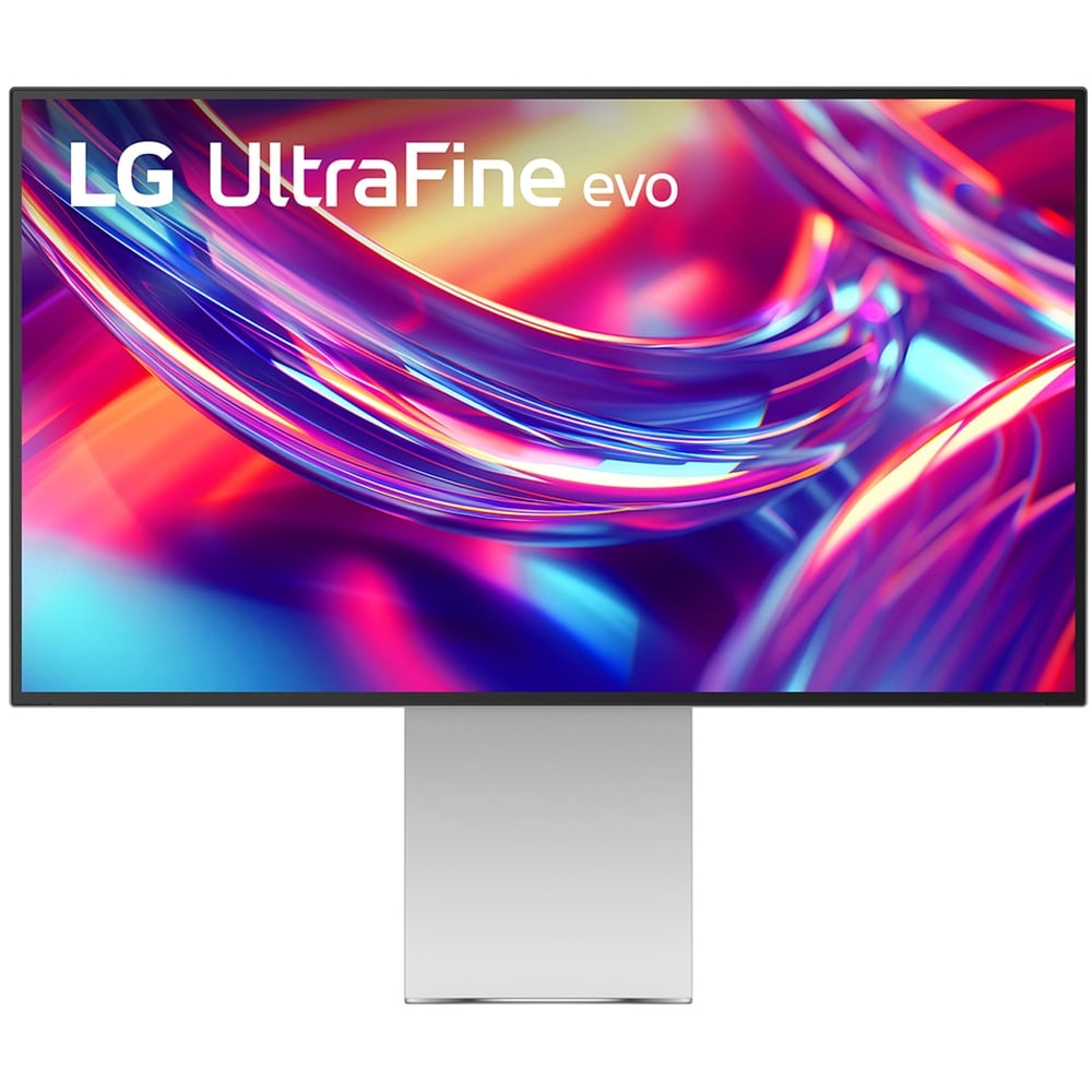 Monitor LED Nano IPS LG UltraFine Evo 32U990A-S, 31.5", 6K, 60Hz, HDR600, boxe, pivot, alb