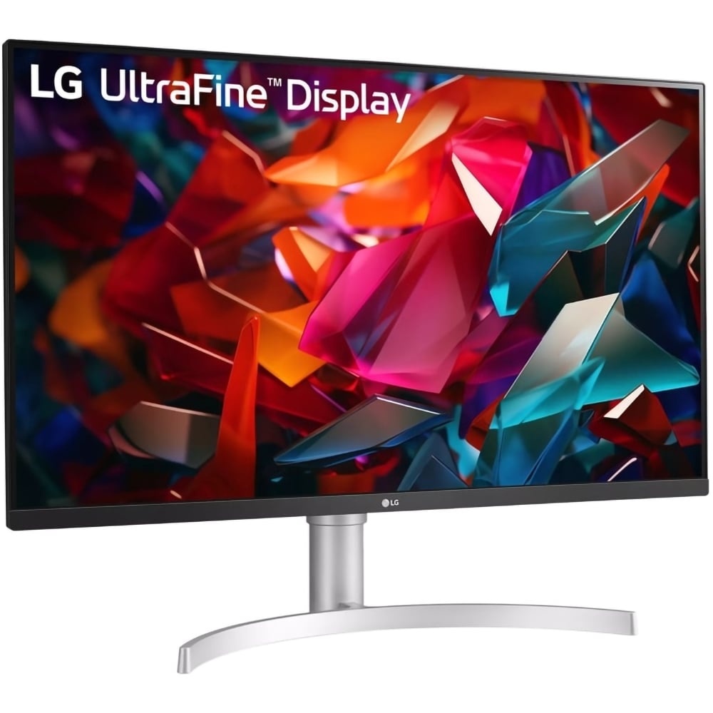 Monitor LED IPS LG UltraFine 32UN650K-W, 31.5", 4K UHD, 60Hz, HDR10, Boxe, alb