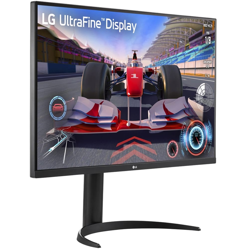 Monitor LED VA LG UltraFine 32UR550K-B, 31.5", 4K UHD, 60Hz, HDR10, boxe, pivot, negru
