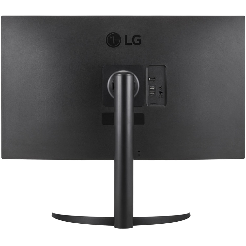 Monitor LED VA LG UltraFine 32UR550K-B, 31.5", 4K UHD, 60Hz, HDR10, boxe, pivot, negru
