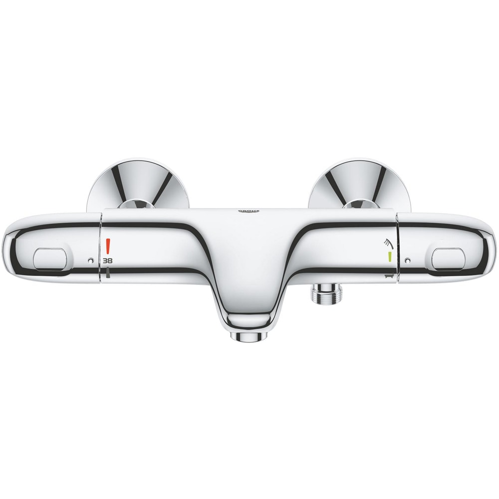 Baterie cada-dus GROHE Grohtherm 1000 34816003, aparenta, termostat, alama, crom