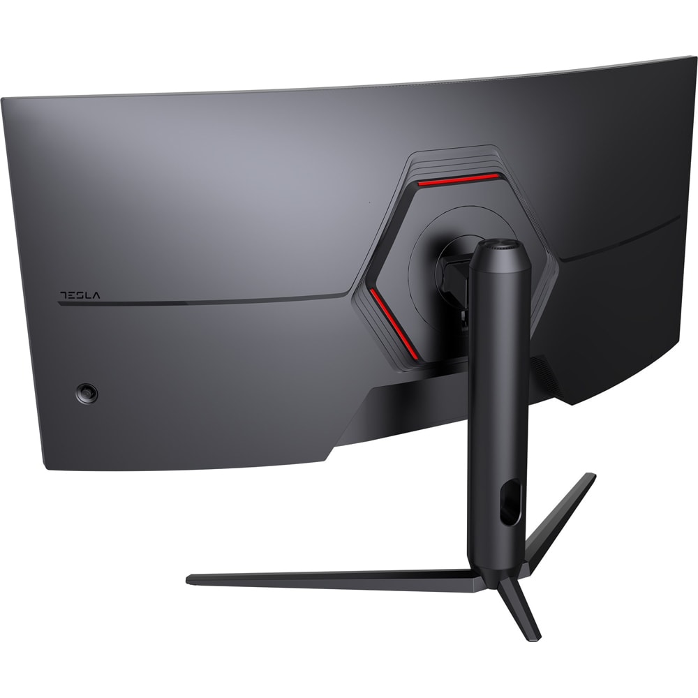 Monitor LED VA TESLA 34GH948BW, 34", WQHD, 165Hz, AMD FreeSync, HDR, negru