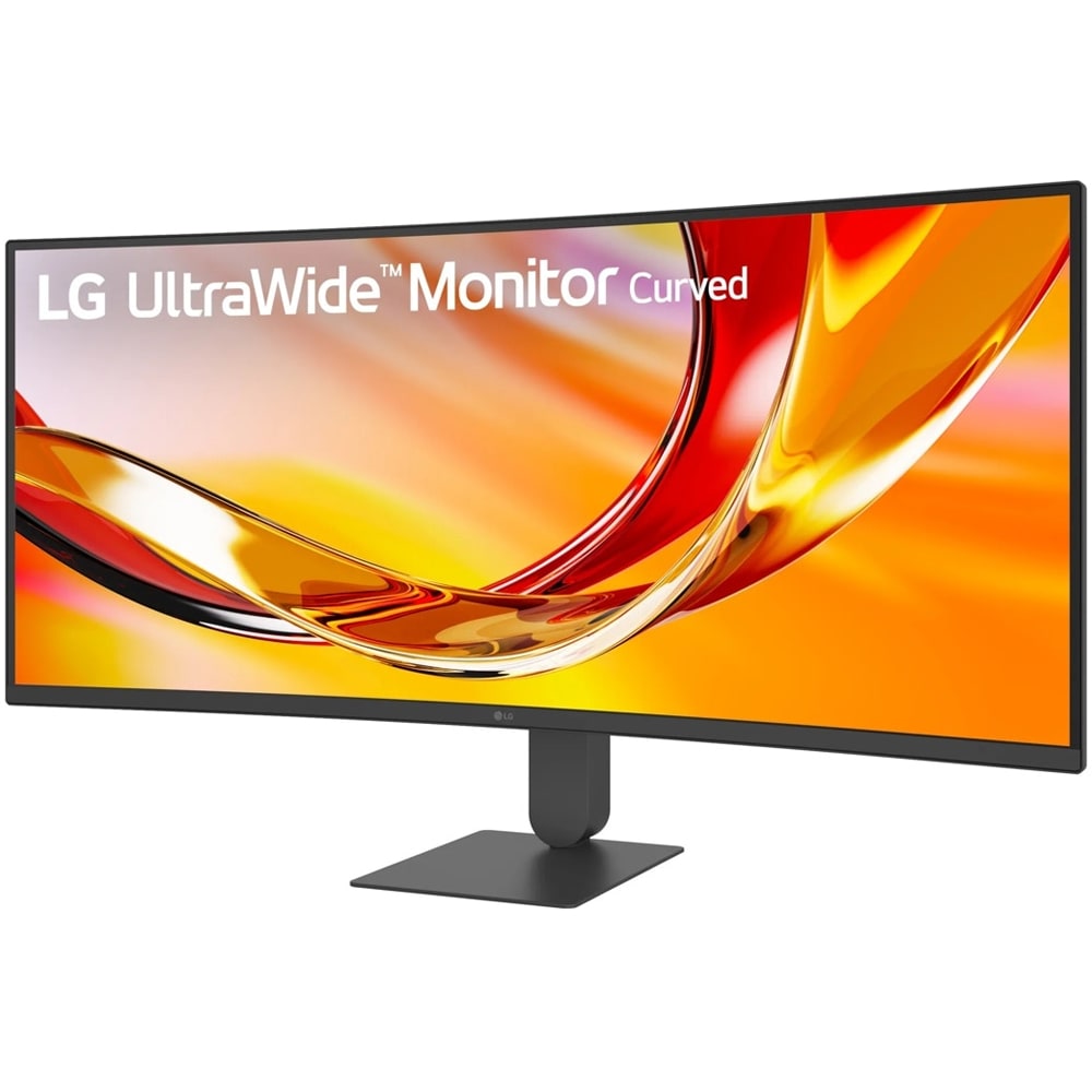 Monitor curbat LED VA LG 34U620B-B, 34", WQHD, 144 Hz, AMD FreeSync, HDR10, negru