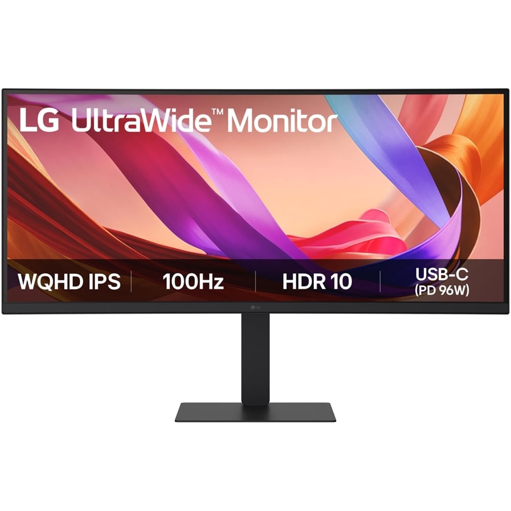 Monitor curbat LED IPS LG 34U650A-B, 34", WQHD, 100 Hz, HDR10, boxe, negru