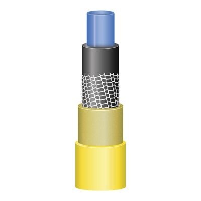 Furtun de gradina Hozelock, lungime 10 m, diametru 25 mm (racord 1)