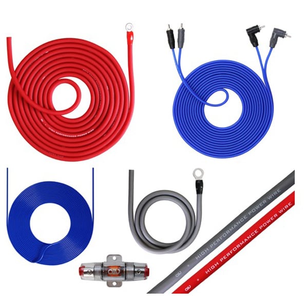 Kit cabluri  pentru amplificator auto AIV 350941, 5m, 20mm
