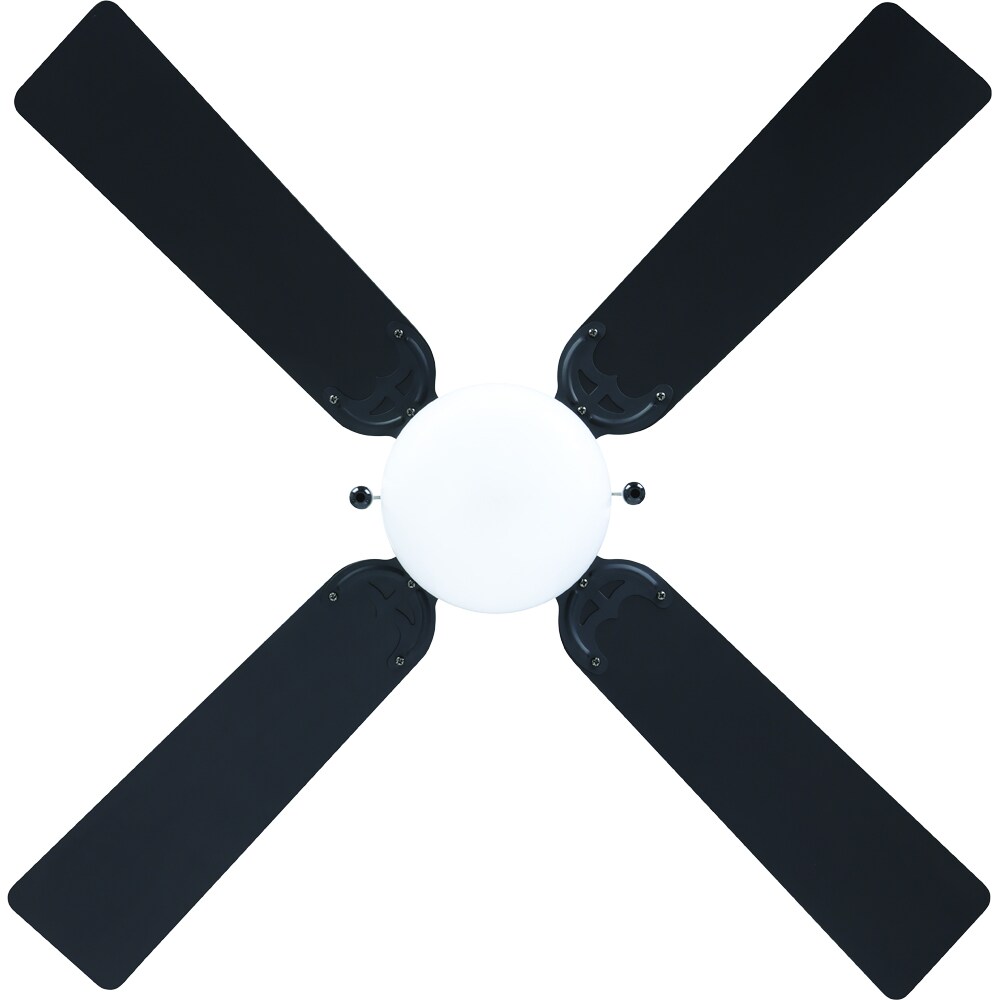 Plafoniera cu ventilator EGLO Fortaleza, E27, 60W, IP20, negru mat