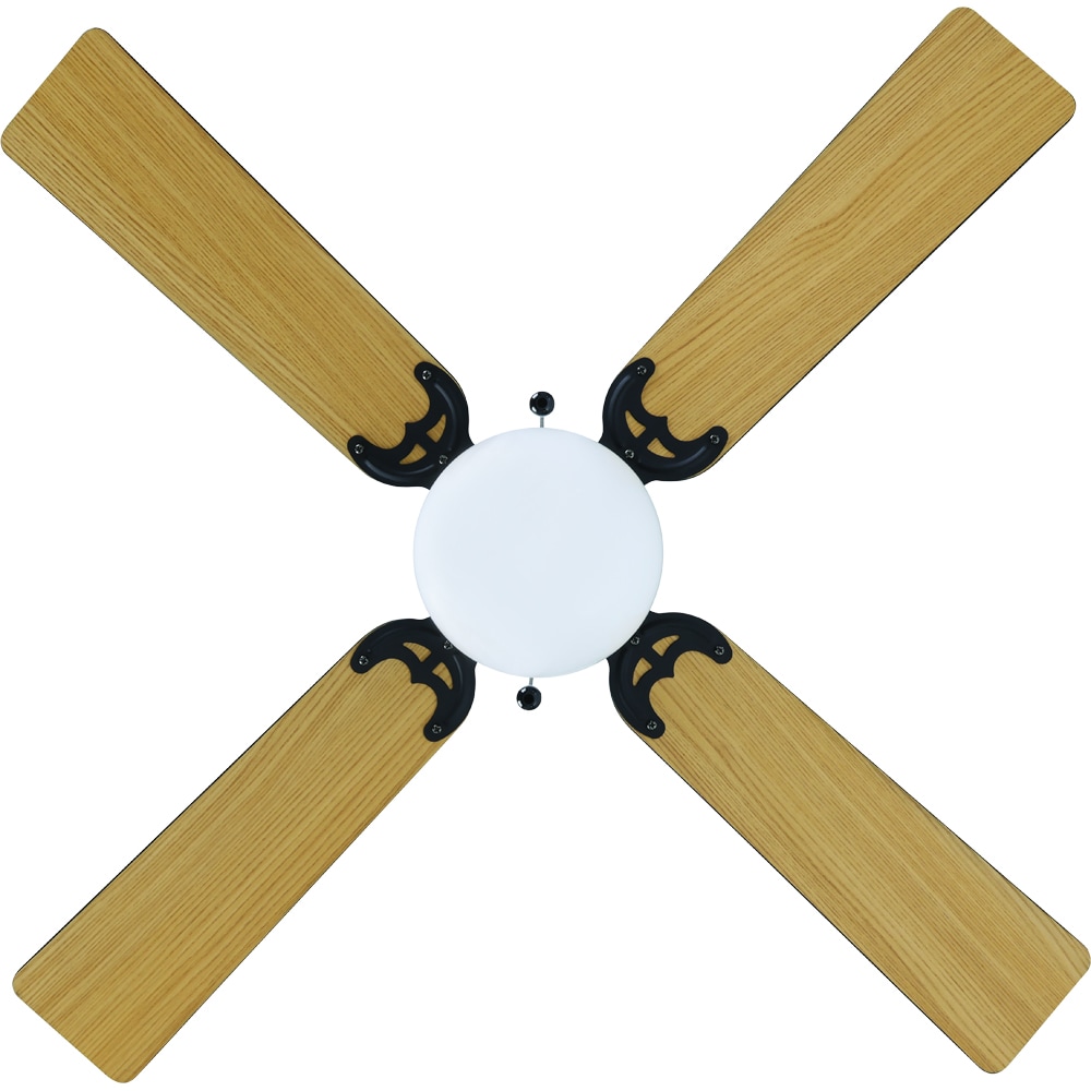 Plafoniera cu ventilator EGLO Fortaleza, E27, 60W, IP20, negru mat