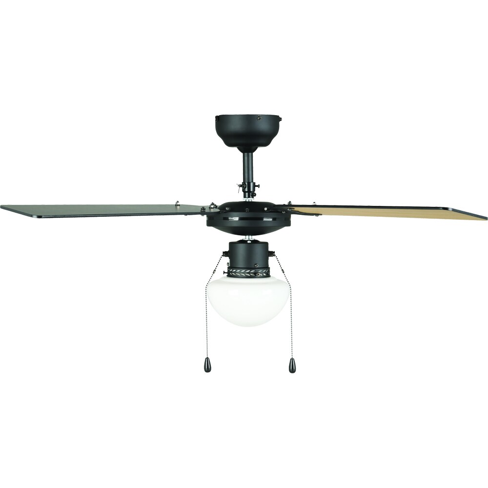 Plafoniera cu ventilator EGLO Fortaleza, E27, 60W, IP20, negru mat