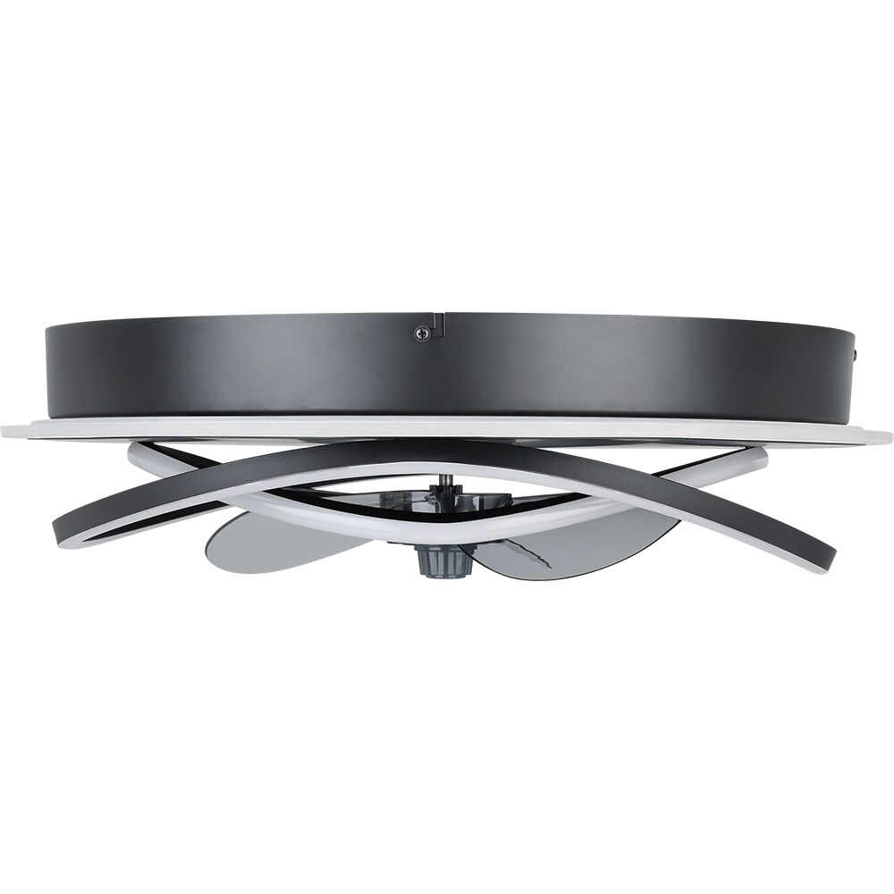 Plafoniera EGLO Namori, 4x9W, 4400lm, 50cm, negru