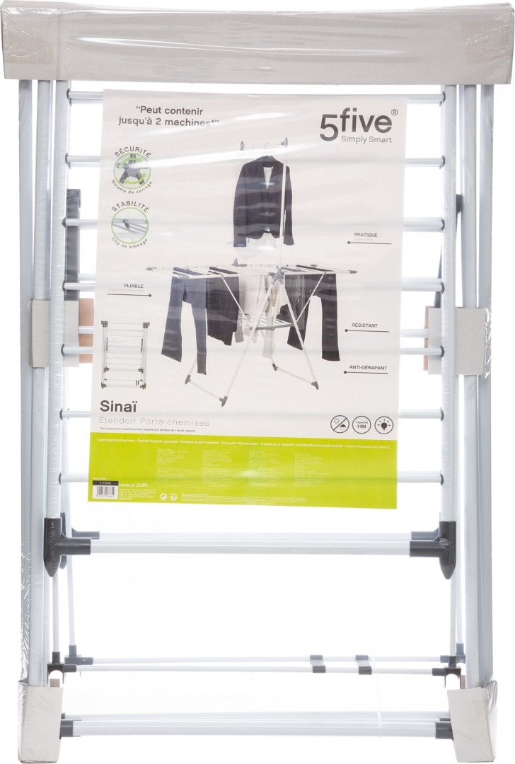 Uscator rufe pliabil, cu suport, otel si polipropilena