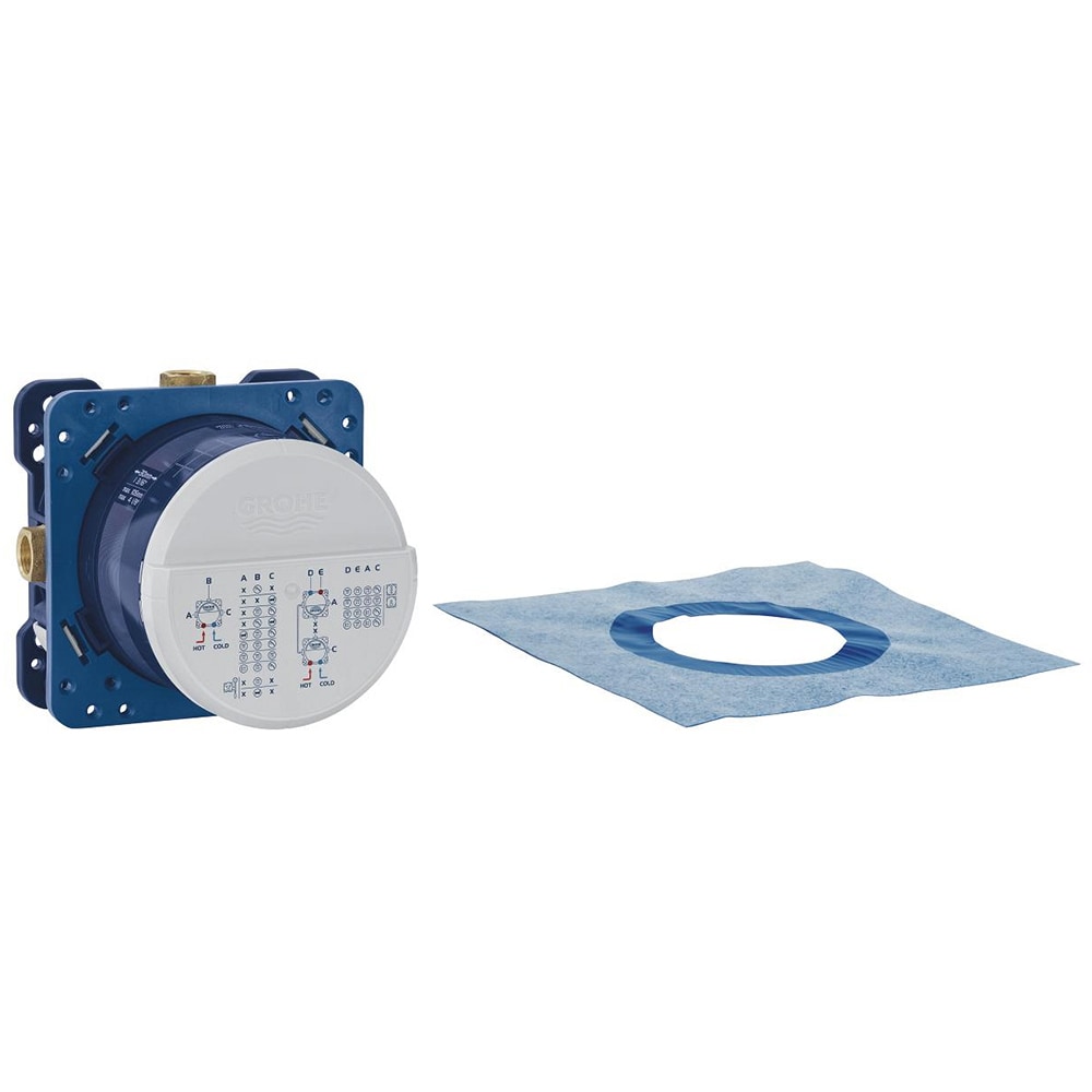 Set incastrat universal GROHE Rapido SmartBox 35604000, 1/2", pentru baterii si sisteme de dus incastrate