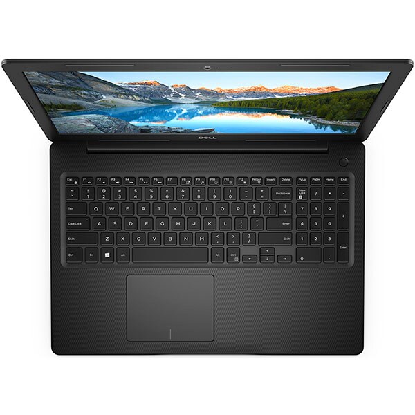 Laptop DELL Inspiron 3585, AMD Ryzen 5 2500U pana la 3.6GHz, 15.6" Full HD, 8GB, SSD 256GB, AMD Radeon Vega 8, Ubuntu, Negru