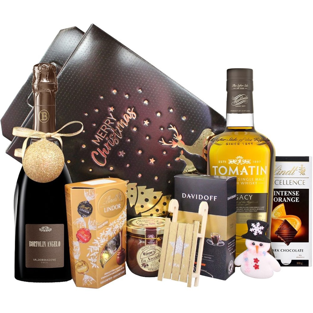 Cos cadou LUXURY BASKETS Merry Christmas 7MC