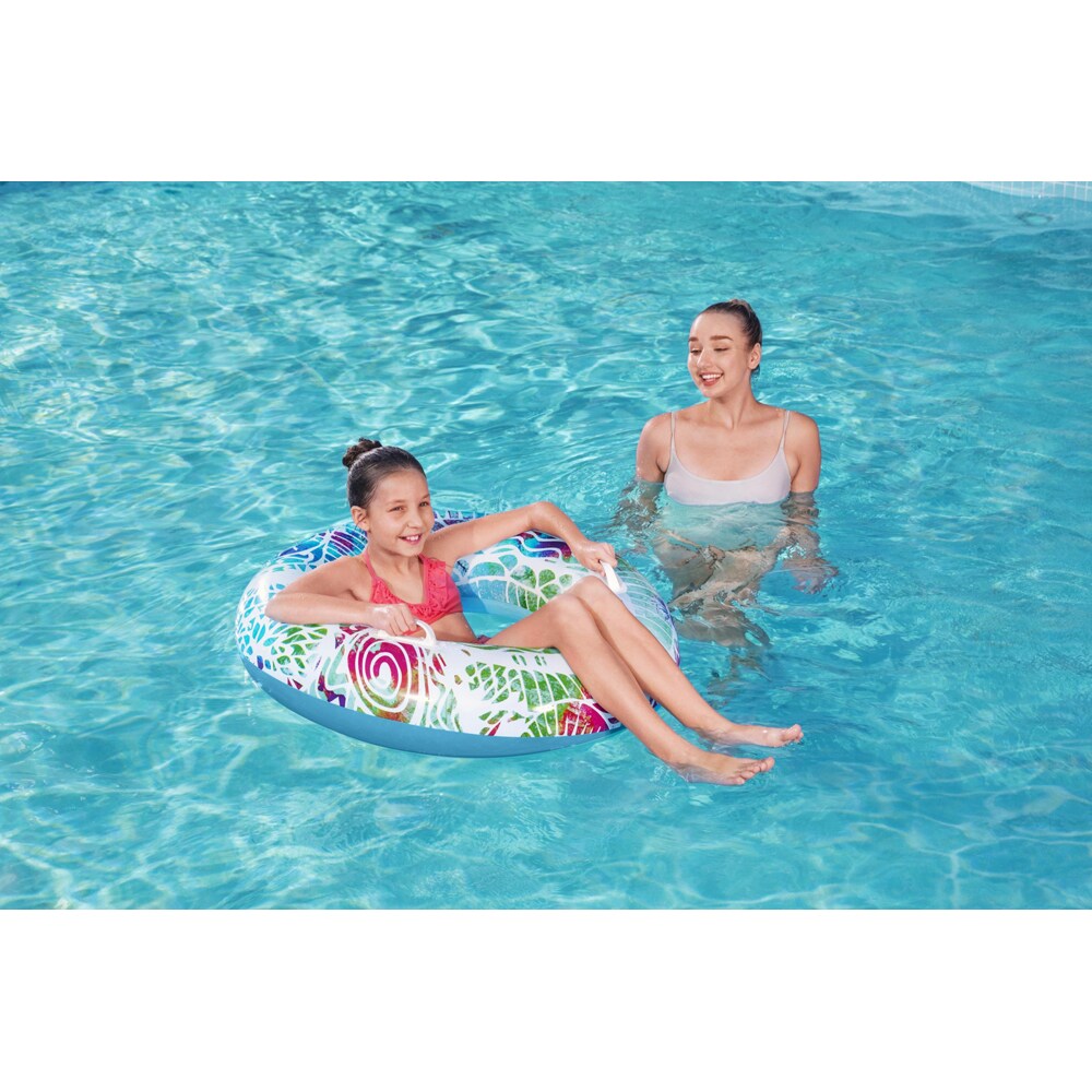 Colac de inot gonflabil BESTWAY, 91 cm, 6-12 ani, multicolor, 1 buc