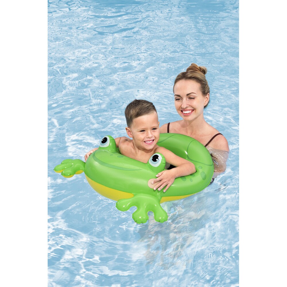 Colac de inot gonflabil BESTWAY, 3-6 ani, capacitate maxima 60 kg, forma animalut, 1 buc