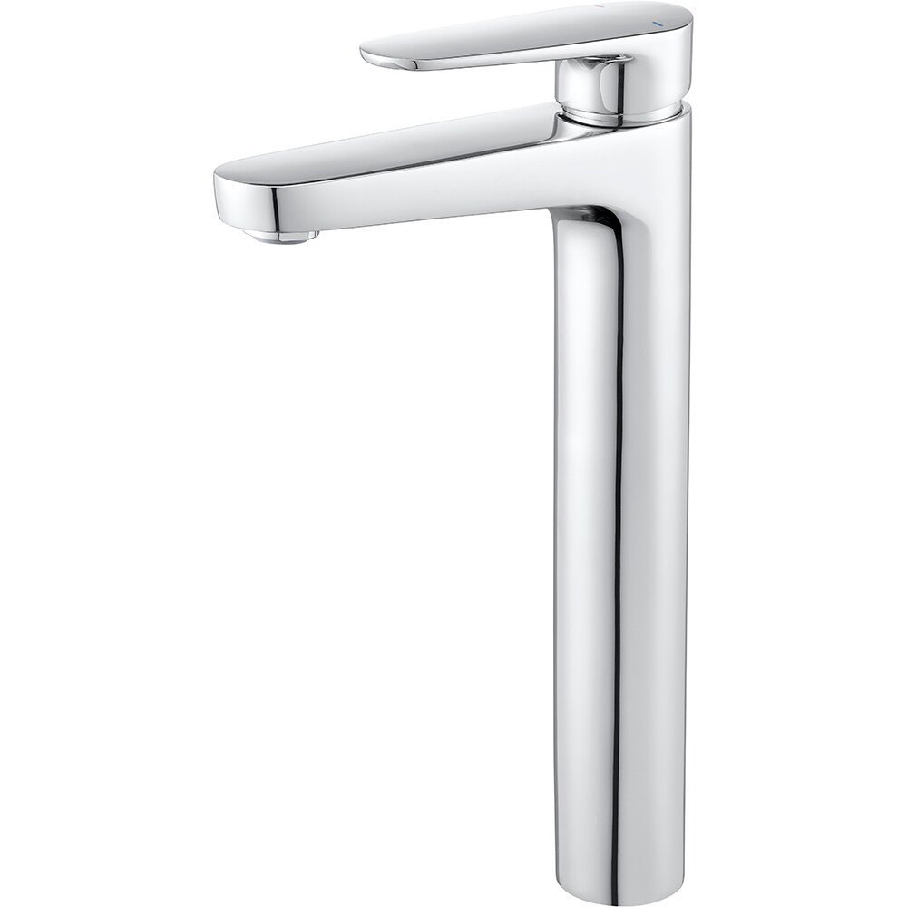 Baterie lavoar GOODHOME Cavally, inaltime 30.1 cm, alama, argintiu