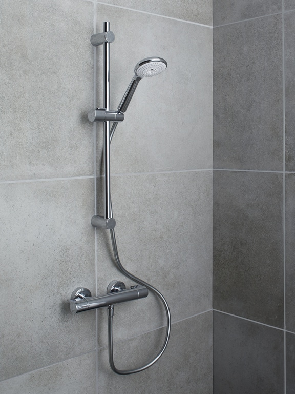 Set dus GOODHOME Cavally, termostat, 1 functie, crom