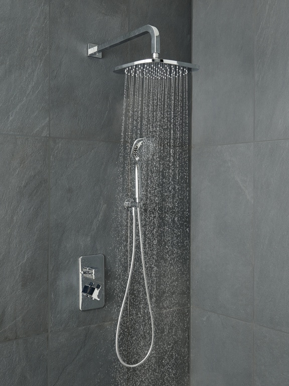 Set dus incastrat GOODHOME Teesta, 1 functie, crom