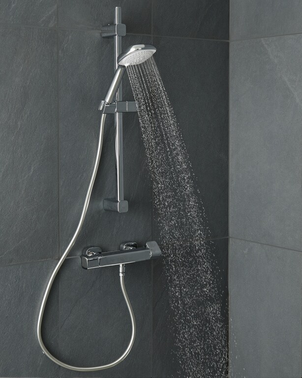 Set dus GOODHOME Teesta, termostat, 1 functie, crom