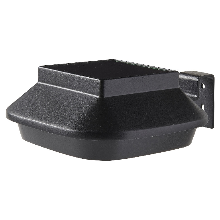 Lampa solara de perete Gutter, 1.2V, IP44, negru