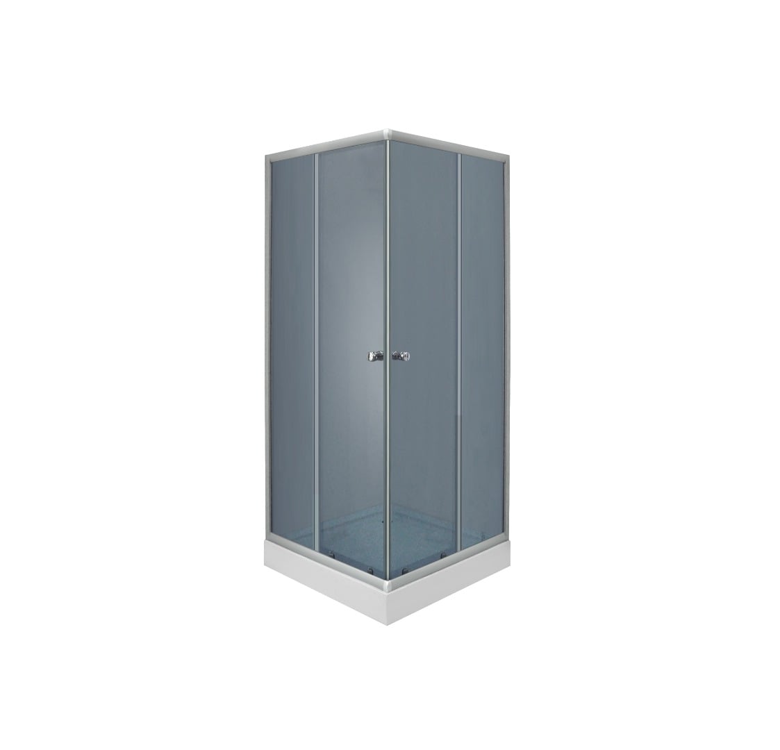 Cabina dus si cadita patrata, 90 x 90 x 195 cm  GoodHome Briska