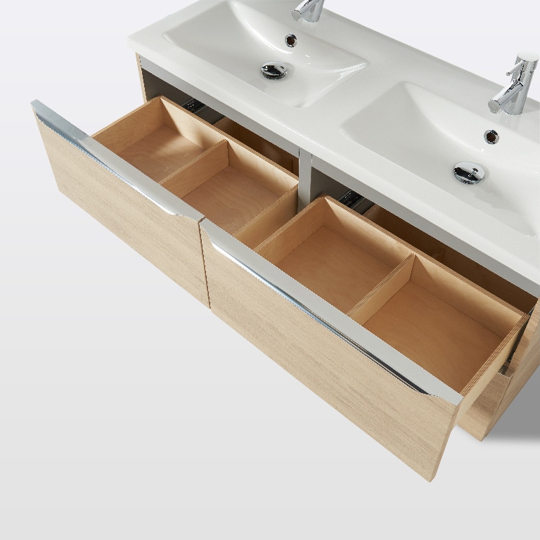 Baza supendata, stejar, 120 x 60 x 45 cm - Imandra