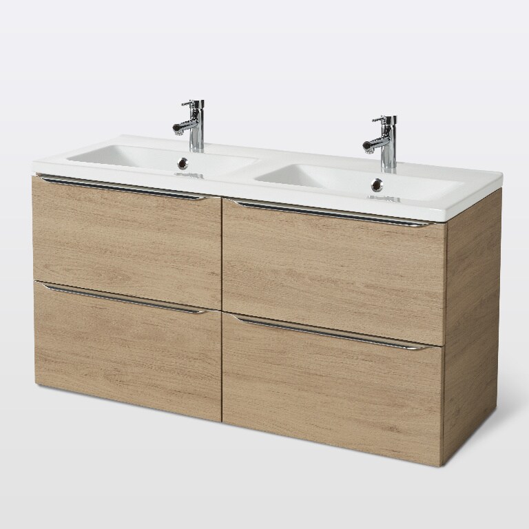 Baza supendata, stejar, 120 x 60 x 45 cm - Imandra