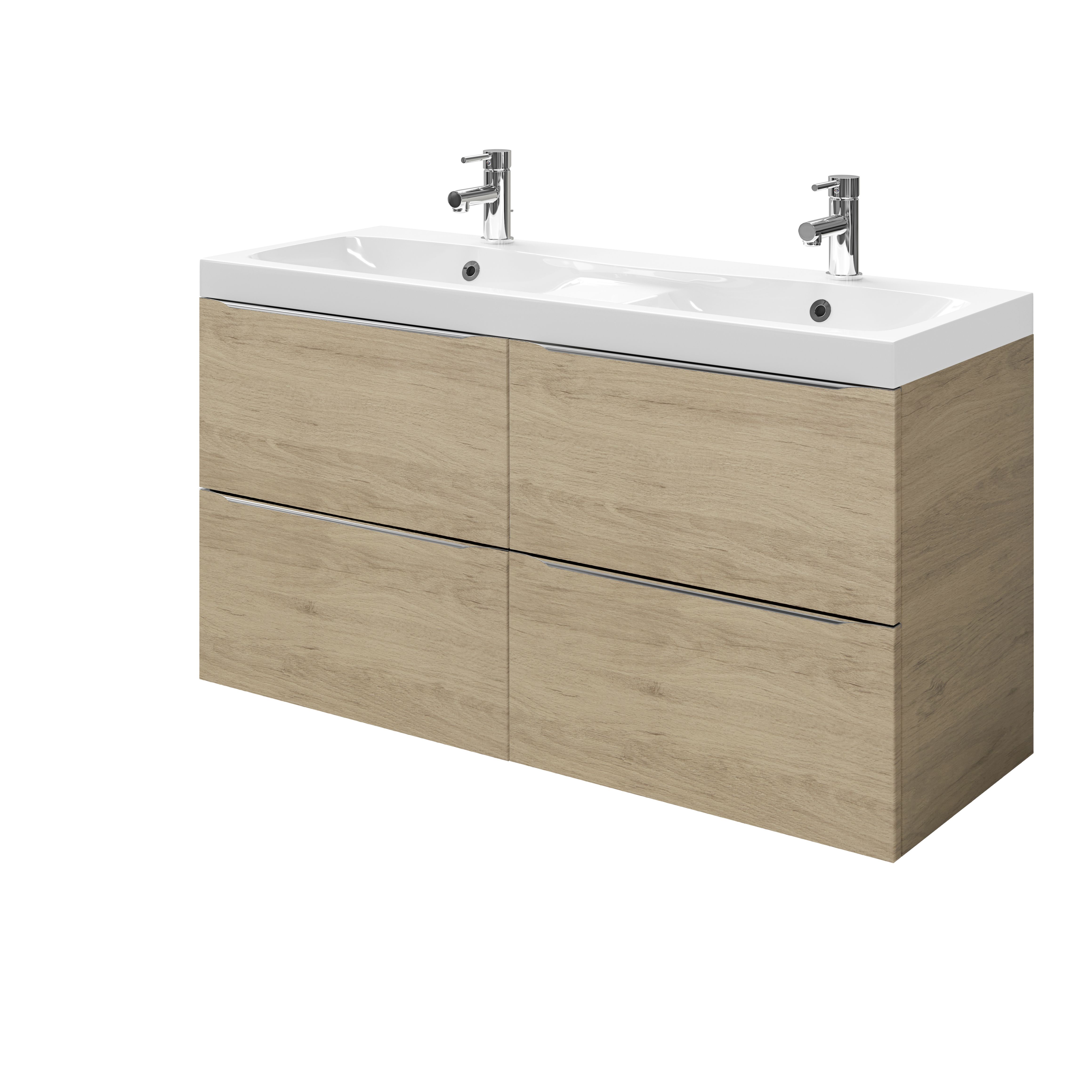 Baza supendata, stejar, 120 x 60 x 45 cm - Imandra