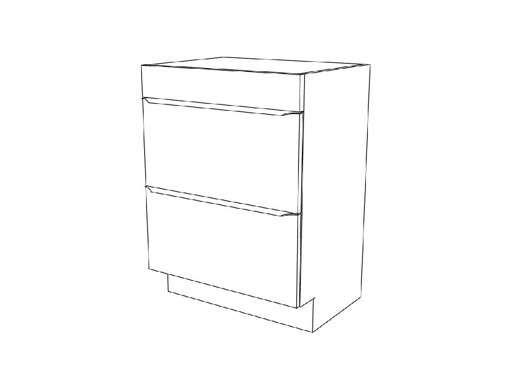 Baza lavoar, maro, 60 x 82 x 45 cm  GoodHome Imandra