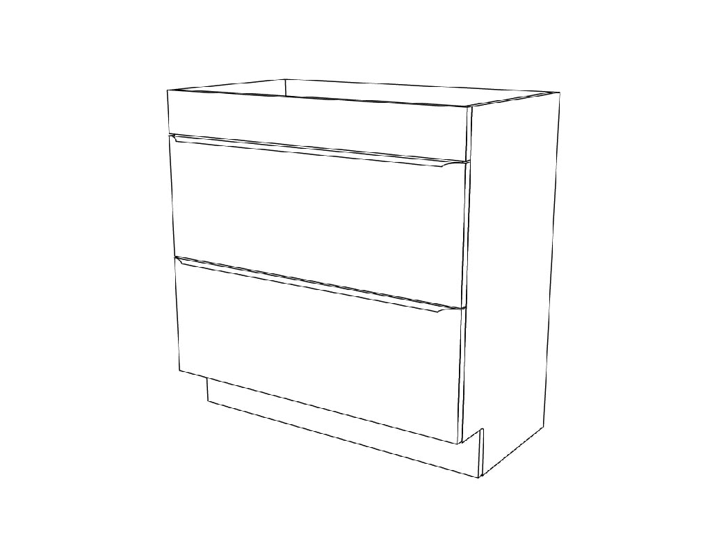 Baza lavoar, maro, 80 x 82 x 45 cm  GoodHome Imandra