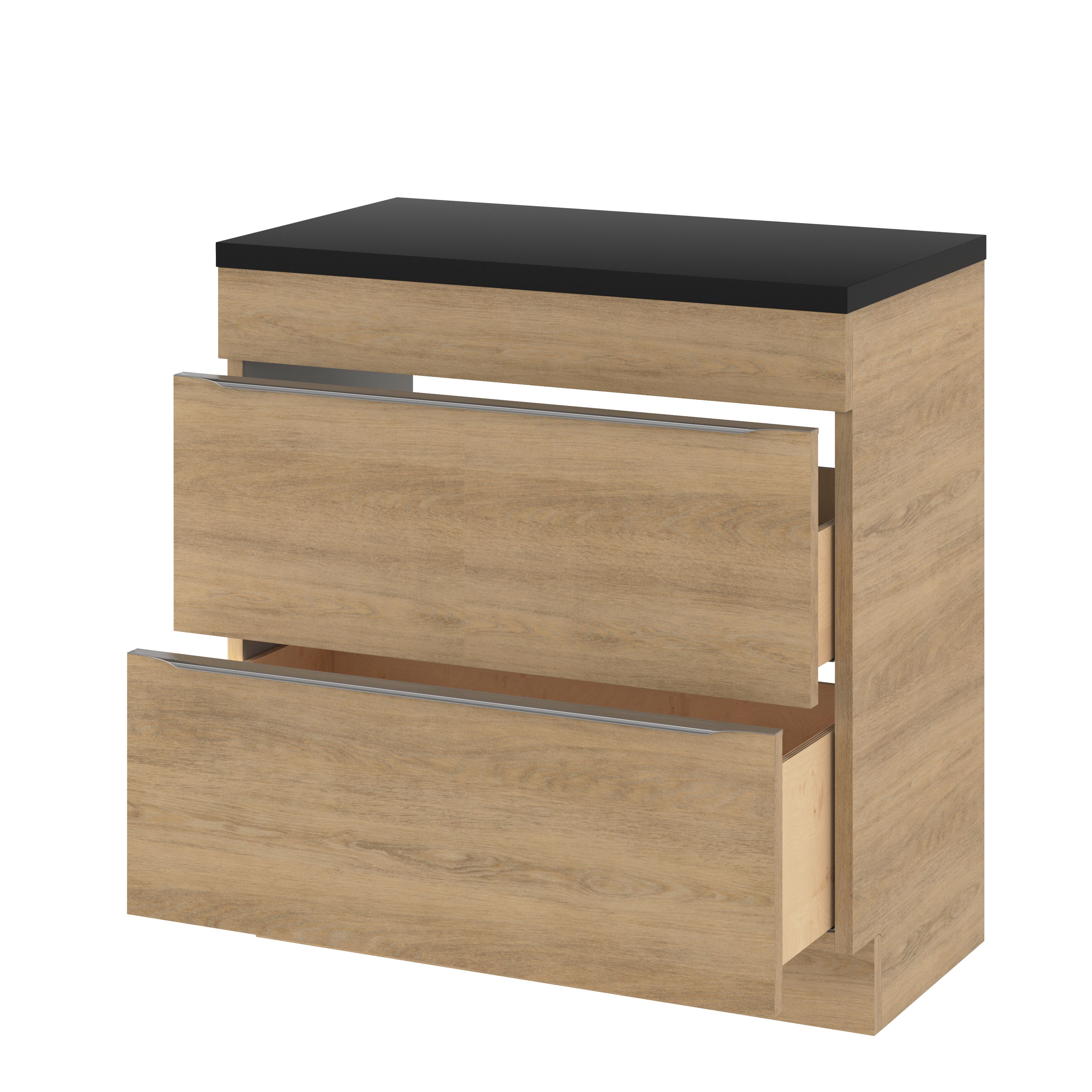 Baza lavoar, maro, 80 x 82 x 45 cm  GoodHome Imandra