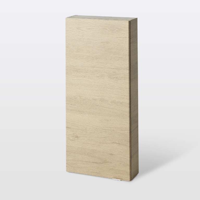 Dulap baie suspendat, maro, 90 x 40 x 15 cm GoodHome Imandra