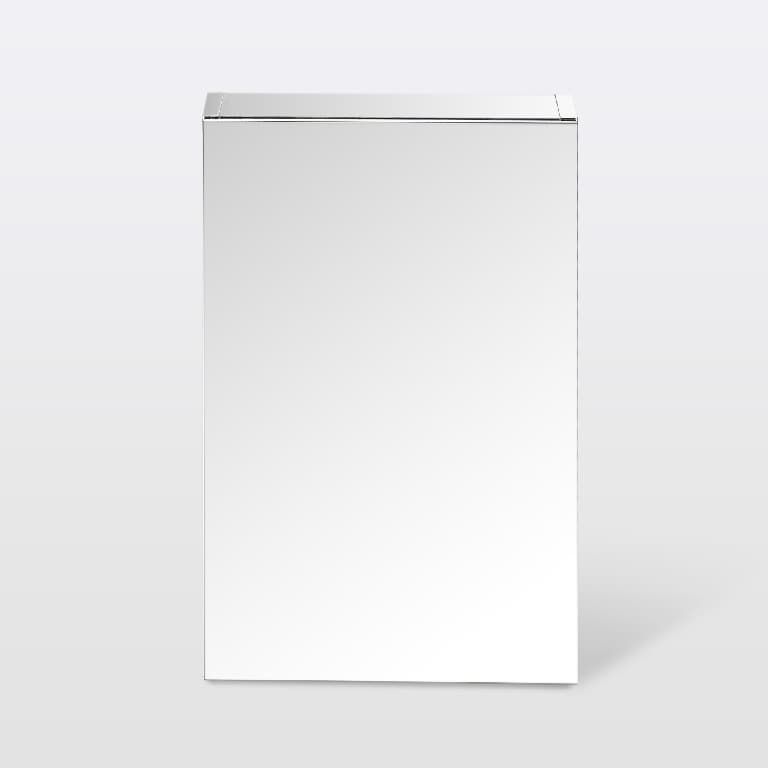 Dulap baie de perete cu oglinda, alb, 40 x 60 x 15 cm  GoodHome Imandra