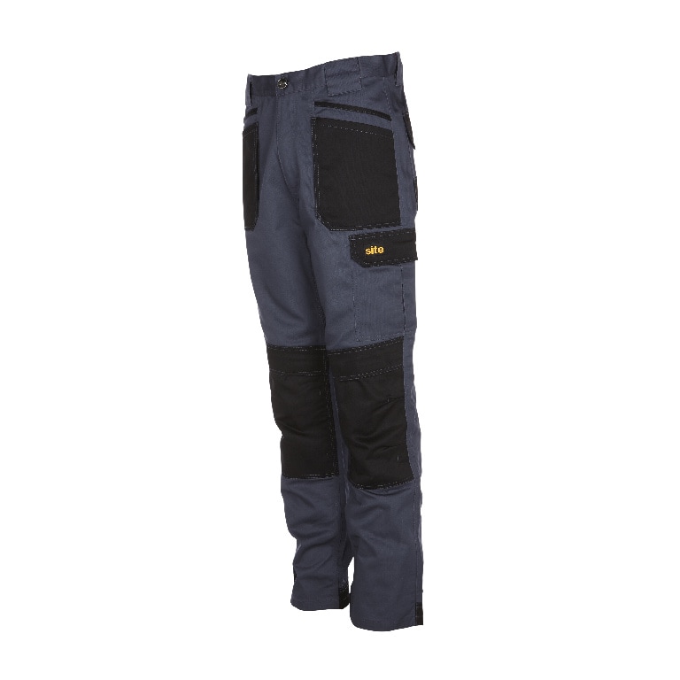 Pantaloni SITE, marimea W32/L32, gri