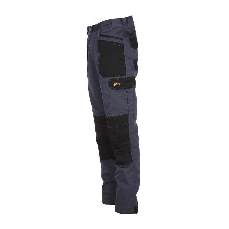 Pantaloni SITE, marimea W32/L32, gri