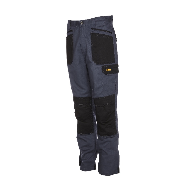 Pantaloni SITE, marimea W32/L32, gri