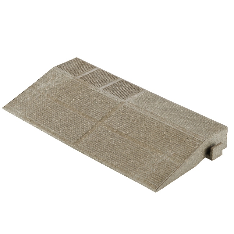 Plinta compozit BLOOMA Angara, 40 x 20 x 4.5 cm, maro