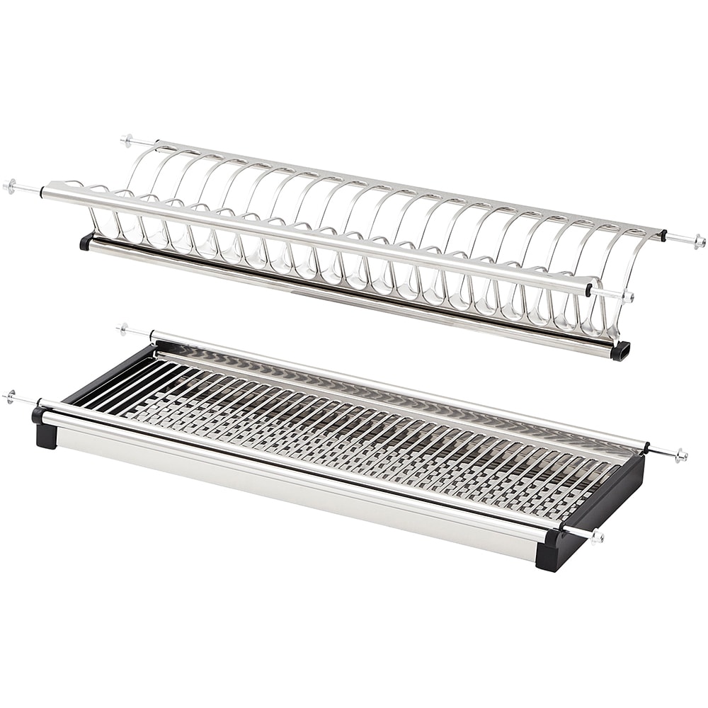Suport vesela bucatarie Pebre, 60 cm, finisaj cromat