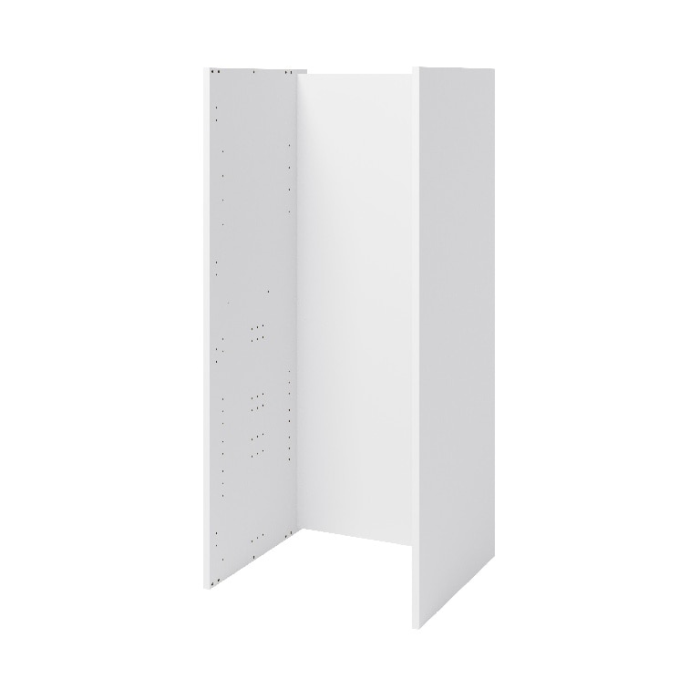Panouri laterale dulap inalt GoodHome Caraway, 60 x 135.1 cm, alb