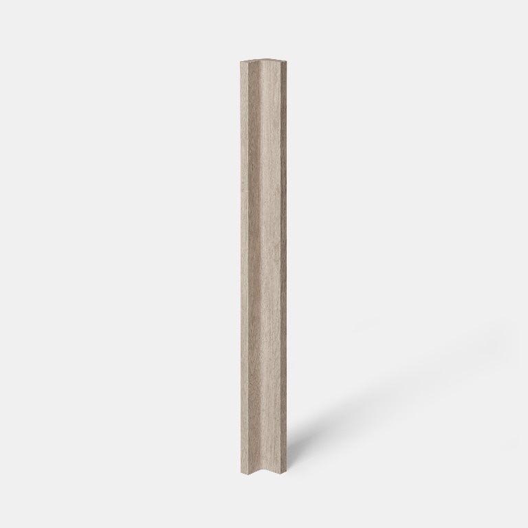 Profil colt GOODHOME Chia, 71.5x5.9 cm, stejar deschis