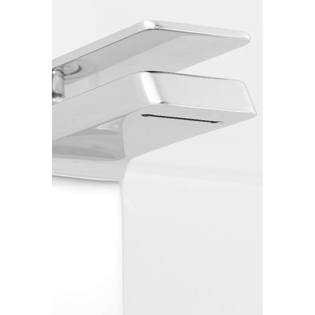 Baterie lavoar GoodHome Cayton, monocomanda, alama, argintiu