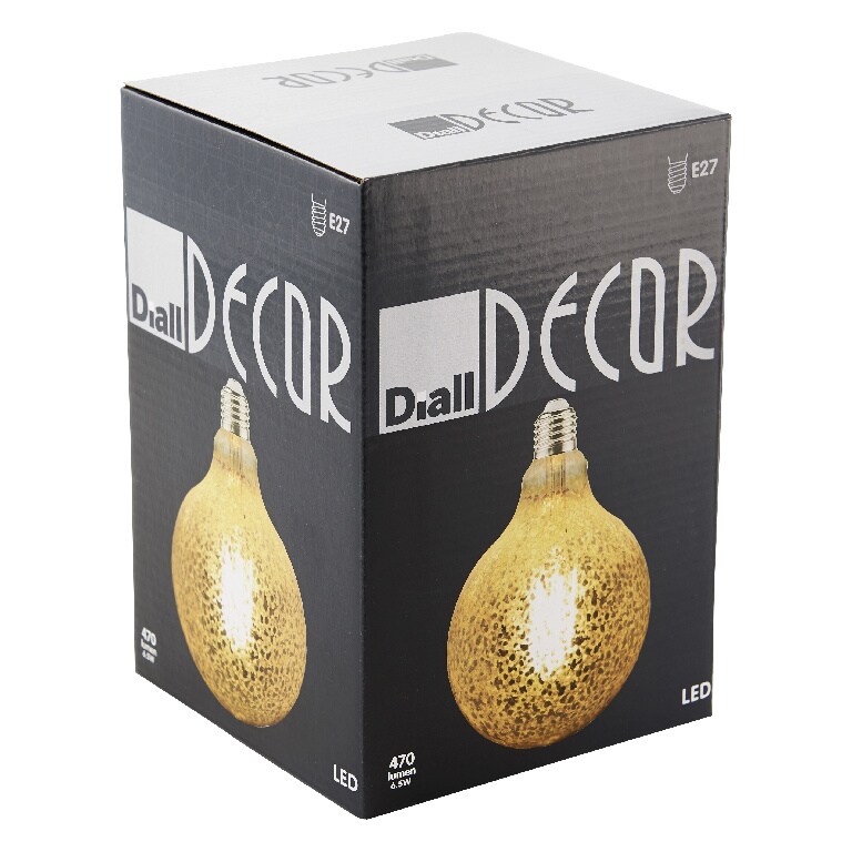 Bec LED DIALL, E27, 6.5W, 470lm, 1800K