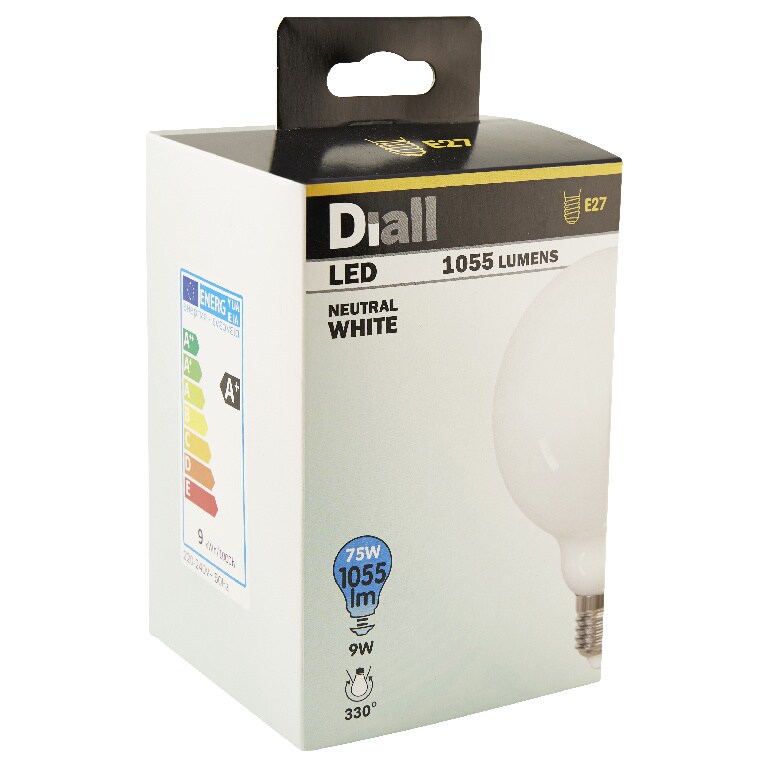 Bec LED DIALL, E27, 9W, 1055lm, 4000K
