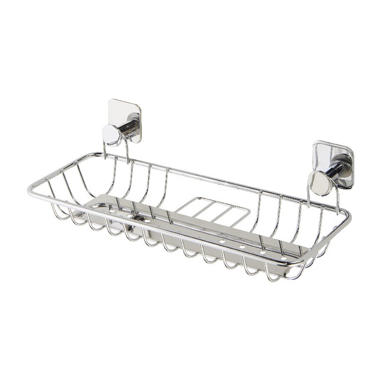 Raft, argintiu, otel, 290 x 64,7 x 115,3 mm  GoodHome Koros