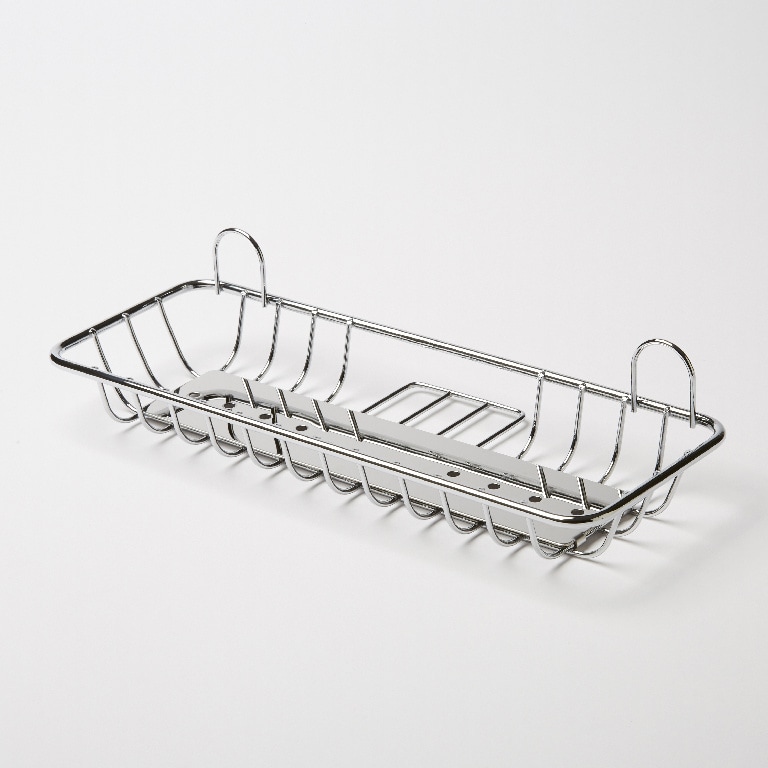 Raft, argintiu, otel, 290 x 64,7 x 115,3 mm  GoodHome Koros